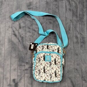 Nightmare Before Christmas Crossbody Bag White NBC Jack Sally Floral Print